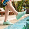 image:imageStelle Kids Water Shoes for Girls Boys Swim Beach Hiking Pool NonSlip Shoes Barefoots for ToddlerLittleBig KidsMint Green