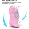image:imageStelle Kids Water Shoes for Girls Boys Swim Beach Hiking Pool NonSlip Shoes Barefoots for ToddlerLittleBig KidsRainbow