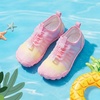 image:imageStelle Kids Water Shoes for Girls Boys Swim Beach Hiking Pool NonSlip Shoes Barefoots for ToddlerLittleBig KidsRainbow