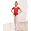 image:imageStelle Leotard for Girls Black Ballet Dance Leotard Gymnastics Outfits with Bow Back ToddlerLittleBig Kids1red