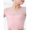 image:imageStelle Leotards for Girls Ballet Dance Leotard Mesh Short Sleeve Gymnastics Outfits for ToddlerLittleBig KidsBallet Pink Mesh Cap Sleeves