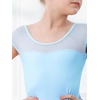 image:imageStelle Leotards for Girls Ballet Dance Leotard Mesh Short Sleeve Gymnastics Outfits for ToddlerLittleBig KidsBlue Mesh Cap Sleeves