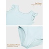 image:imageStelle Leotards for Girls Ballet Dancewear Ruffle Flutter Sleeve Leotard UnitardsBlue