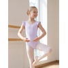 image:imageStelle Leotards for Girls Ballet Dancewear Ruffle Flutter Sleeve Leotard UnitardsLavender