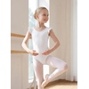 image:imageStelle Leotards for Girls Ballet Dancewear Ruffle Flutter Sleeve Leotard UnitardsWhite