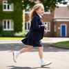 image:imageStelle Mary Jane Shoes for Girls School Uniform Flats Dress Shoes Church for LittleBig Kids  Breathable upper Hookandloop strap Cushioned comfort Flexible outsole Uniform Party Dress occasionsWhite