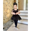 image:imageStelle Puff Sleeve Ballet Leotards for Girls with Sparkly Tutu Skirted Toddler Dance Dress Outfit01puff Sleeveblack