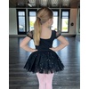 image:imageStelle Puff Sleeve Ballet Leotards for Girls with Sparkly Tutu Skirted Toddler Dance Dress Outfit01puff Sleeveblack