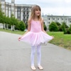 image:imageStelle Puff Sleeve Ballet Leotards for Girls with Sparkly Tutu Skirted Toddler Dance Dress Outfit02sleevelessblack
