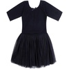 image:imageStelle Puff Sleeve Ballet Leotards for Girls with Sparkly Tutu Skirted Toddler Dance Dress Outfit03short Sleeveblack