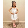 image:imageStelle Toddler Ballet Leotards for GirlsDance Leotard for GirlsCamisole Toddler Ballet Outfit for Studio Outdoor Daily WearStyle 1white