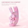 image:imageStelle Toddler Girls Adjustable Buckle Open Toe Sandals  HookandLoop Heel Strap Lightweight Construction Comfortable Fit Flexible Movement Summer Everyday Wear Toddler to Big KidsCotton Candy Ombre