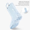 image:imageStelle Toddler Rain Boots for Girls  Waterproof Flexible cozy Lightweight EasyOn Heart Handles NonSlip sole Rain puddle play everyday wear Toddler to big kidsLight Blue