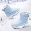 image:imageStelle Toddler Snow Boots Boys Girls Winter Cold Weather Waterproof Non Slip Warm Shoes for Little KidsIcy Blue