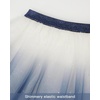 image:imageStelle Tutu for Girls Sequin Skirt with Elastic Waist Layered Tulle Ballet Dance Princess Dress Birthday OutfitBlue Ombre