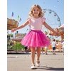 image:imageStelle Tutu for Girls Sequin Skirt with Elastic Waist Layered Tulle Ballet Dance Princess Dress Birthday OutfitHot Pink