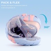 image:imageStelle Water Shoes for Women Adult Aqua Shoes for Swim Lake  River Beach Rafting Kayaking Barefoot QuickDry Mesh Lightweight Comfort Adjustable Bungee Laces NonSlip Rubber OutsolePeriwinkle