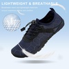 image:imageStelle Water Shoes for Women Adult Aqua Shoes for Swim Lake  River Beach Rafting Kayaking Barefoot QuickDry Mesh Lightweight Comfort Adjustable Bungee Laces NonSlip Rubber OutsoleBlue