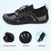 image:imageStelle Water Shoes for Women Men QuickDry Barefoot Aqua Shoes for Beach Swim Pool Boating amp Yoga Lightweight Water Shoes for AdultBlack