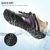 image:imageStelle Water Shoes for Women Men QuickDry Barefoot Aqua Shoes for Beach Swim Pool Boating amp Yoga Lightweight Water Shoes for AdultDesert Eclipse