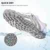 image:imageStelle Water Shoes for Women Men QuickDry Barefoot Aqua Shoes for Beach Swim Pool Boating amp Yoga Lightweight Water Shoes for AdultLight Purple