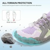 image:imageStelle Water Shoes for Women Men QuickDry Barefoot Aqua Shoes for Beach Swim Pool Boating amp Yoga Lightweight Water Shoes for AdultLight Purple