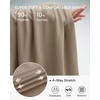 image:imageStelle Wide Leg Yoga Pants for Women High Waisted Super Comfy Buttery Soft Lounge Pants with Pockets 262830 InseamMocha