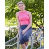 image:imageStelle Womens Capri Yoga Pants with Pockets Essential High Waisted Leggings for WorkoutCotton Like Softnessgrey Blue