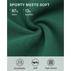 image:imageStelle Womens Capri Yoga Pants with Pockets Essential High Waisted Leggings for WorkoutForest Green
