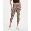 image:imageStelle Womens Capri Yoga Pants with Pockets Essential High Waisted Leggings for WorkoutNylonleopard
