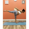 image:imageStelle Womens Capri Yoga Pants with Pockets Essential High Waisted Leggings for WorkoutNylontide Dye White