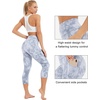 image:imageStelle Womens Capri Yoga Pants with Pockets Essential High Waisted Leggings for WorkoutNylontie Dye Grey