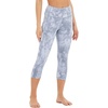 image:imageStelle Womens Capri Yoga Pants with Pockets Essential High Waisted Leggings for WorkoutNylontie Dye Grey