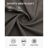 image:imageStelle Womens Capri Yoga Pants with Pockets Essential High Waisted Leggings for WorkoutTea Brown