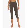 image:imageStelle Womens Capri Yoga Pants with Pockets Essential High Waisted Leggings for WorkoutTea Brown