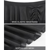 image:imageStelle Womens Pull On Ballet Skirt Chiffon Wrap Drawstring Dance SkirtBlack