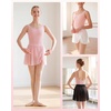image:imageStelle Womens Pull On Ballet Skirt Chiffon Wrap Drawstring Dance SkirtBlack