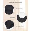 image:imageStelle Womens Short Sleeve Leotard for Ballet Dance Costumes Scoop Neck Sleeveless Double Lined BodysuitBlack