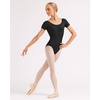 image:imageStelle Womens Short Sleeve Leotard for Ballet Dance Costumes Scoop Neck Sleeveless Double Lined BodysuitBlack