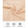 image:imageStelle Womens Short Sleeve Leotard for Ballet Dance Costumes Scoop Neck Sleeveless Double Lined BodysuitNude