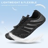 image:imageStelle Womens Water Shoes Adult QuickDry Lightweight Aqua Shoes for Men Barefoot Swim Beach River Hiking Pool Lake KayakingBlack
