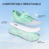 image:imageStelle Womens Water Shoes for Men Adult Aqua Shoes for Swim River  Hiking Beach Boat Pool QuickDry Mesh Barefoot NonSlip Rubber Outsole Lightweight EasyOn Pull Tabs Water SportsMint Green