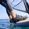 image:imageStelle Womens Water Shoes for Men Adult Aqua Shoes for Swim River  Hiking Beach Boat Pool QuickDry Mesh Barefoot NonSlip Rubber Outsole Lightweight EasyOn Pull Tabs Water SportsCharcoal