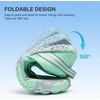 image:imageStelle Womens Water Shoes for Men Adult Aqua Shoes for Swim River  Hiking Beach Boat Pool QuickDry Mesh Barefoot NonSlip Rubber Outsole Lightweight EasyOn Pull Tabs Water SportsMint Green