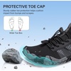 image:imageStelle Womens Water Shoes for Men Adult Aqua Shoes for Swim River  Hiking Beach Boat Pool QuickDry Mesh Barefoot NonSlip Rubber Outsole Lightweight EasyOn Pull Tabs Water SportsBlack