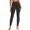 image:imageStelle Workout Ribbed Seamless Leggings for Women High Waist Tummy Control Gym Leggings Athletic Yoga PantsBlack