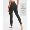 image:imageStelle Workout Ribbed Seamless Leggings for Women High Waist Tummy Control Gym Leggings Athletic Yoga PantsBlack