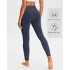 image:imageStelle Workout Ribbed Seamless Leggings for Women High Waist Tummy Control Gym Leggings Athletic Yoga PantsNavy