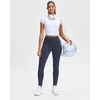 image:imageStelle Workout Ribbed Seamless Leggings for Women High Waist Tummy Control Gym Leggings Athletic Yoga PantsNavy
