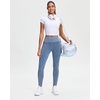 image:imageStelle Workout Ribbed Seamless Leggings for Women High Waist Tummy Control Gym Leggings Athletic Yoga PantsPale Blue